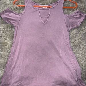 Open Shoulder t-shirt